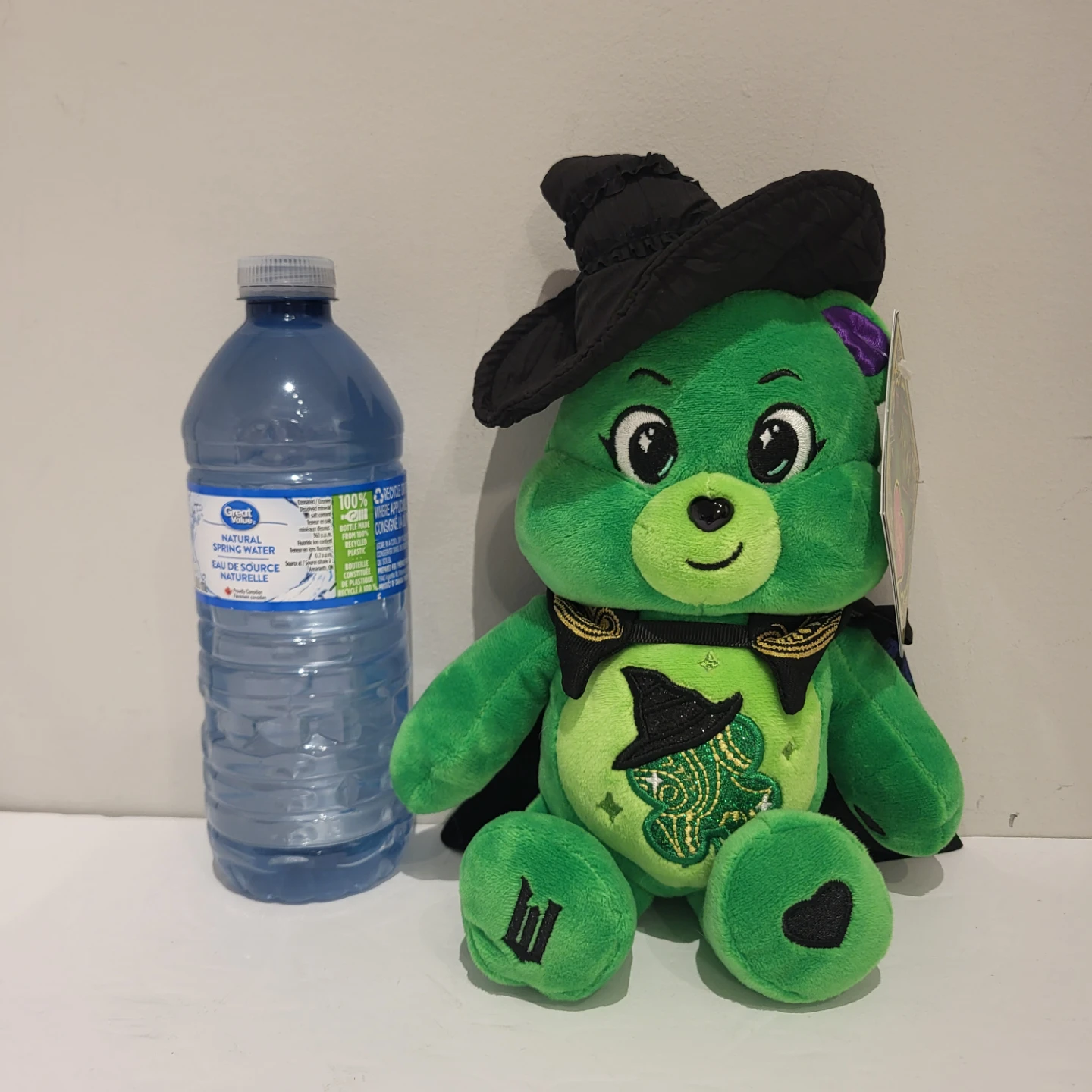 Wicked x Care Bears Good Luck Bear as Elphaba Plush - photo 5