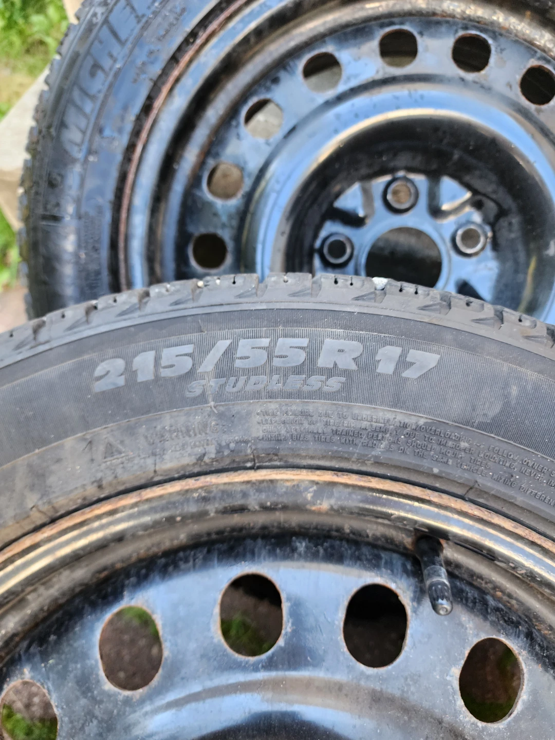 Michelin X-Ice 215/55R17 Winter Tires 5x114.3 Bolt Pattern - photo 4