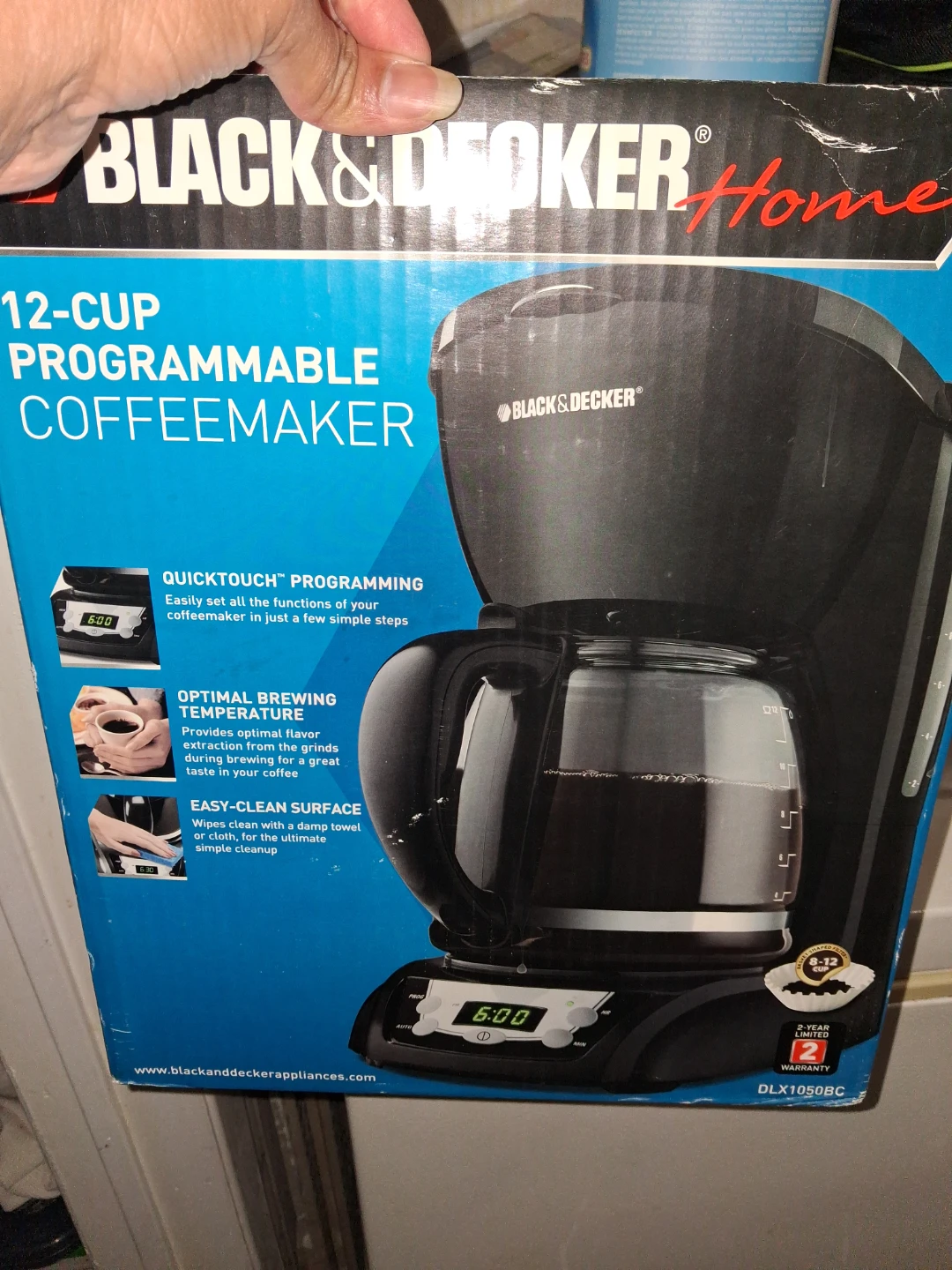 Black & Decker 12-Cup Programmable Coffeemaker