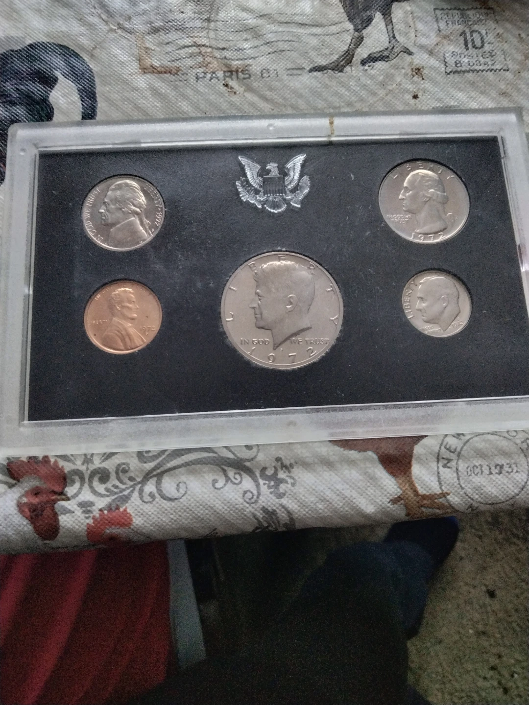 1972 US Mint Proof Coin Set