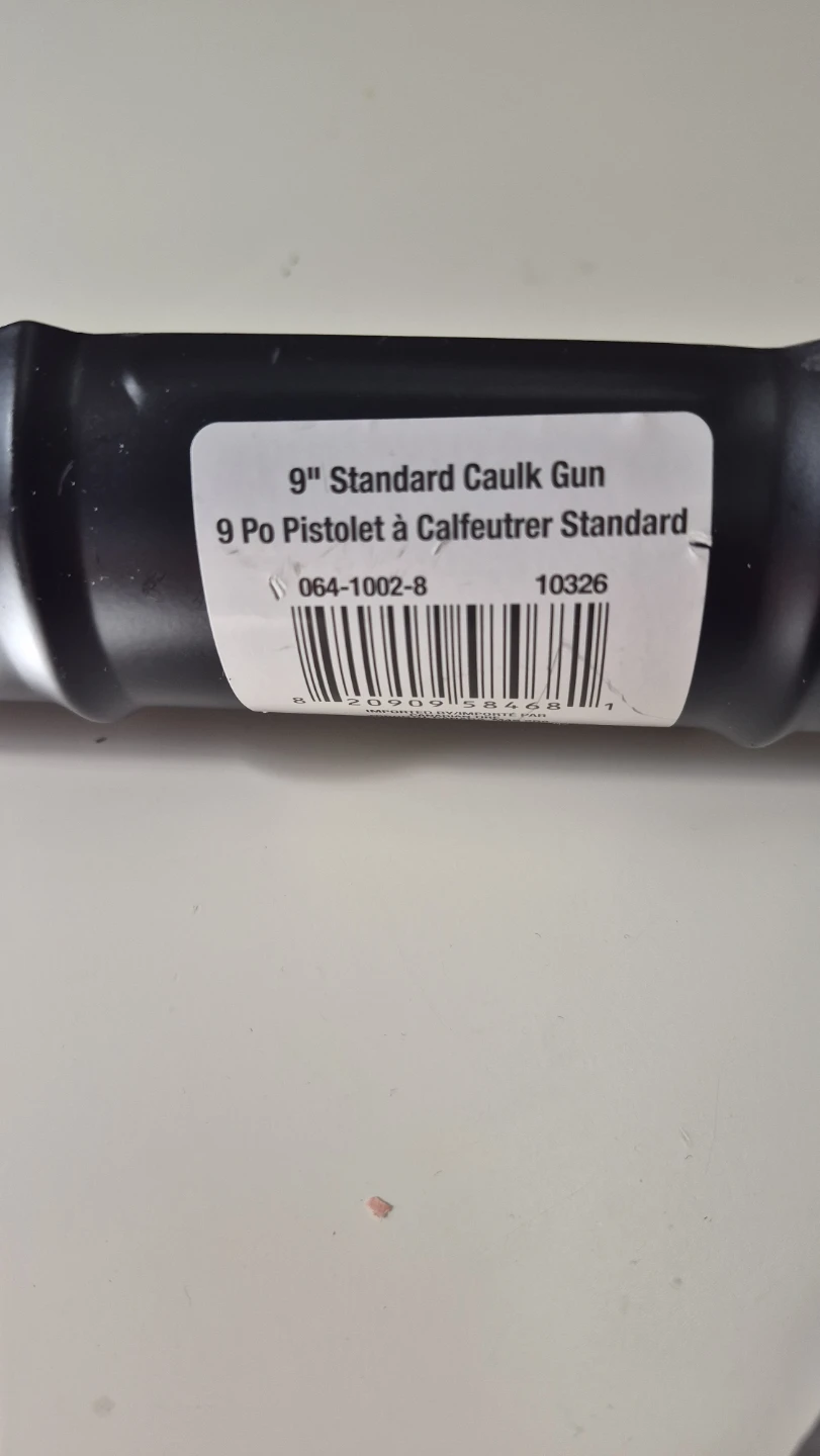 9" Standard Caulk Gun and GE Silicone - photo 5