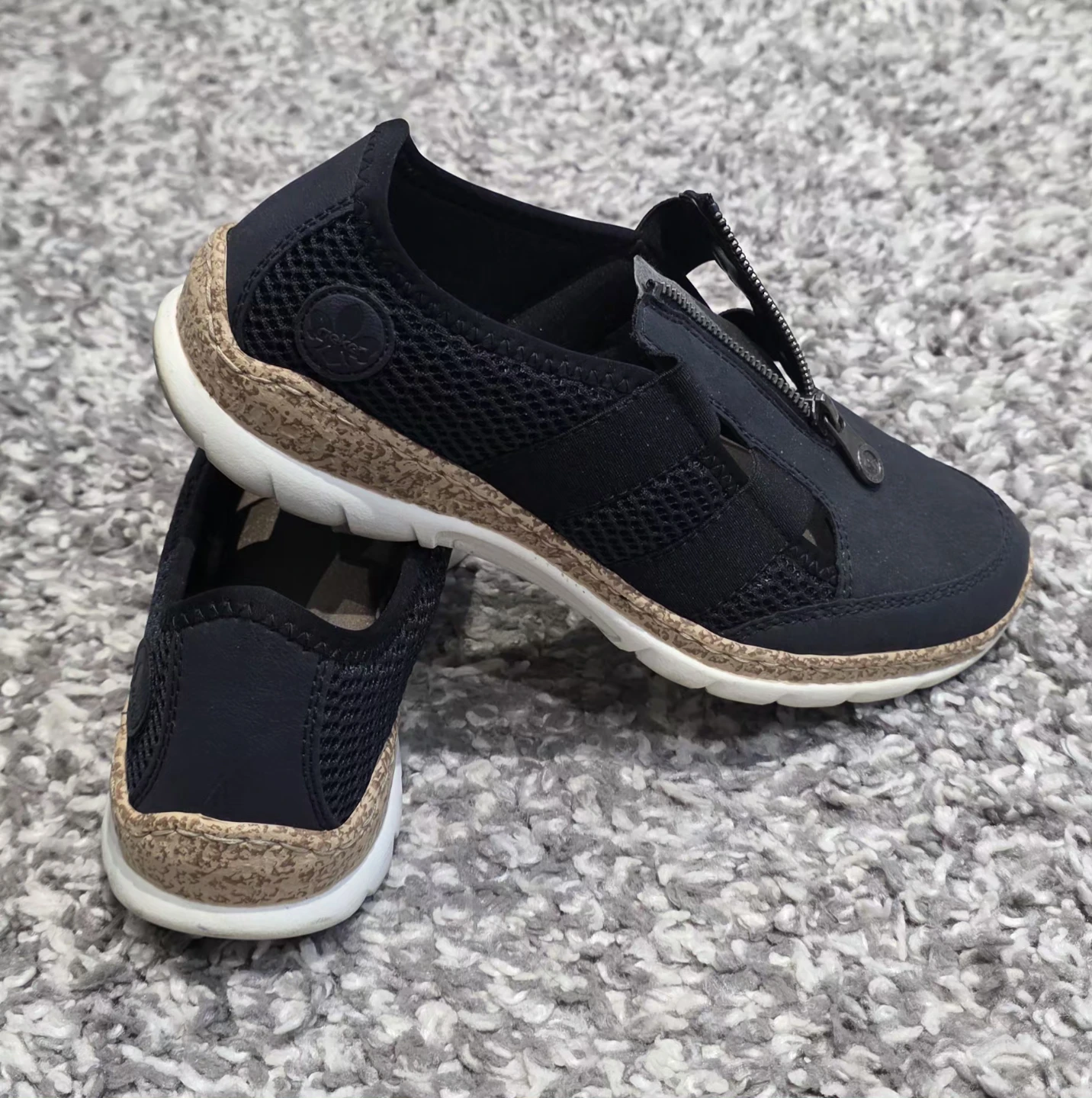 Rieker Memosoft Zipper Shoes size 40 - photo 2