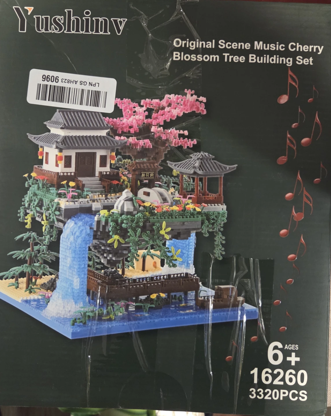 Yushinv Cherry Blossom Tree House Building Set 16260