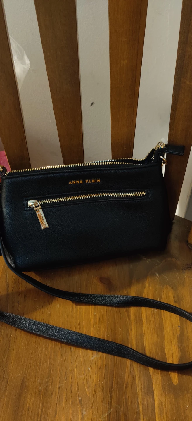 Anne Klein Black Crossbody Bag small