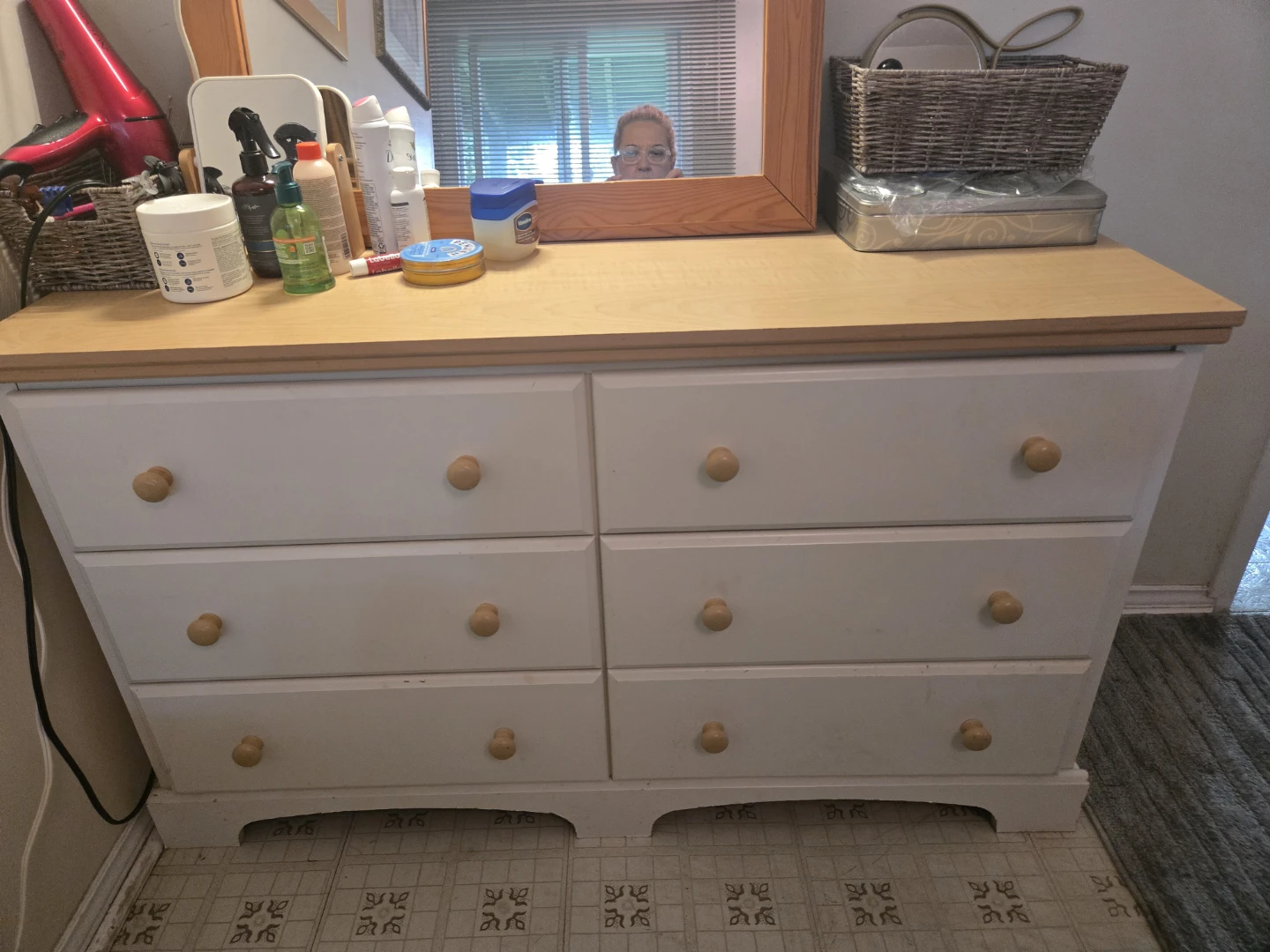 Bedroom Dresser and Nightstand Set
