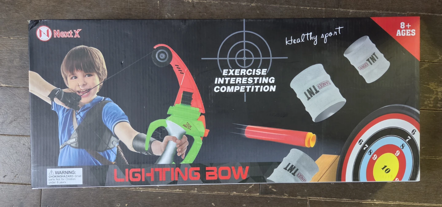 Next X Lighting Bow Archery Set