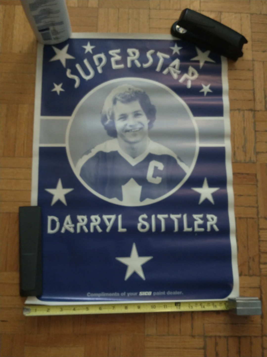 1980s Darryl Sittler Sico Superstar Poster 17x24" - photo 5