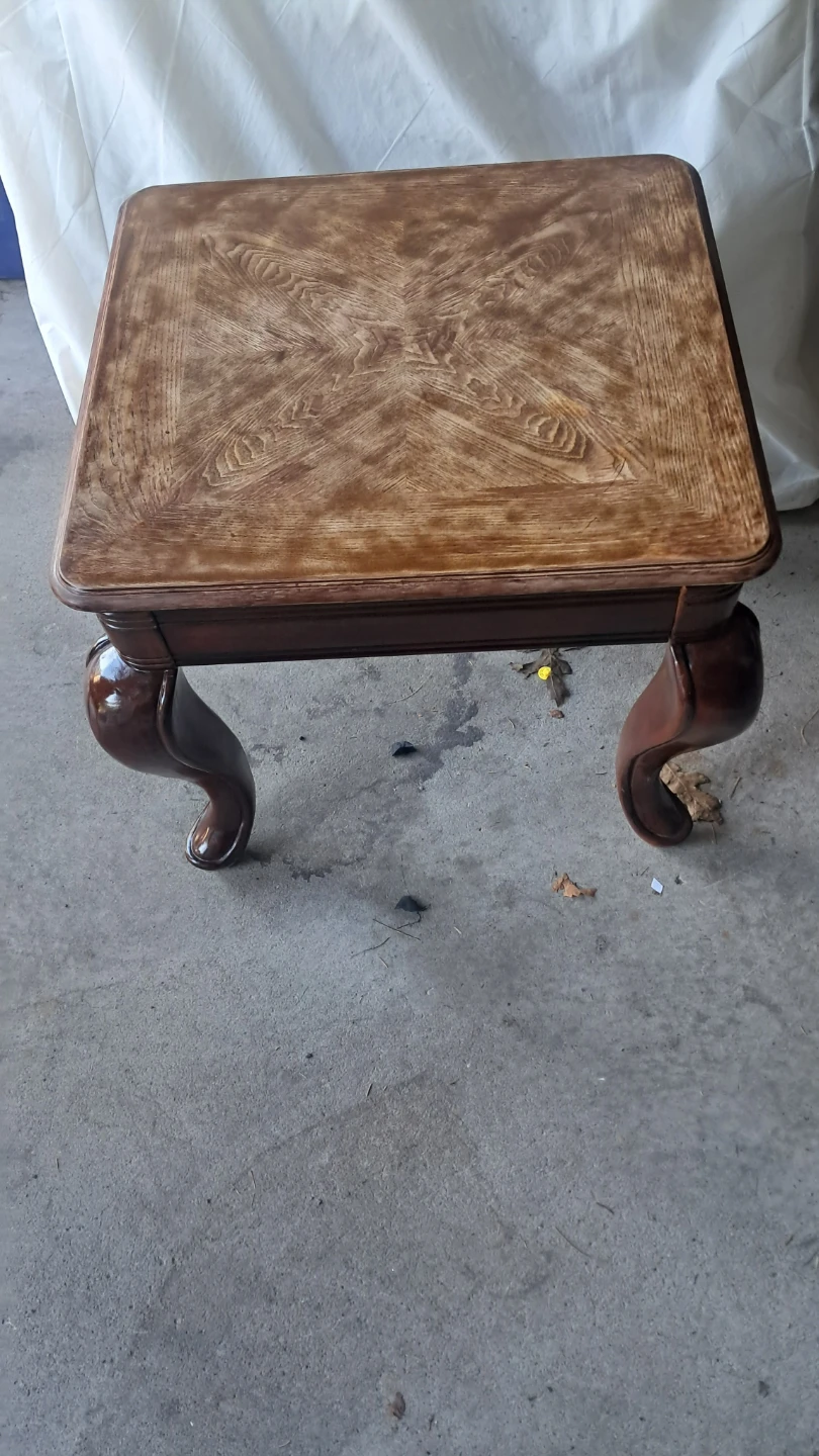 Classic wooden side table