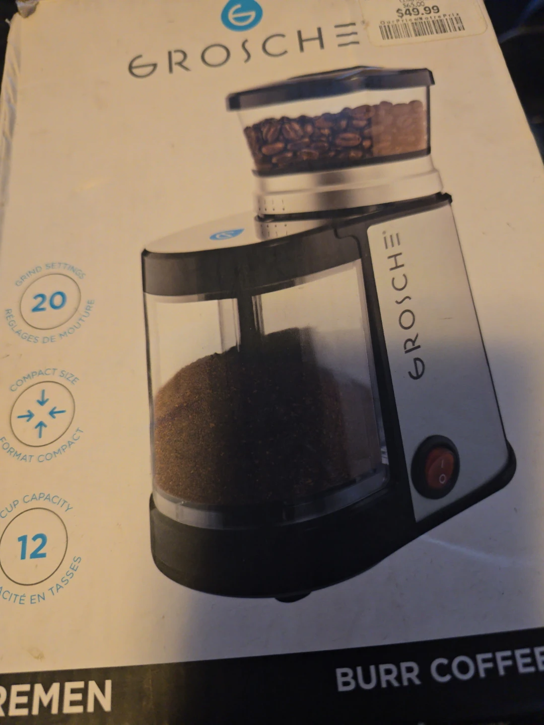 Grosche Burr Coffee Grinder