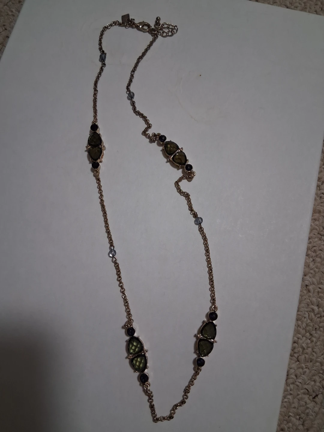 Banana Republic Sapphire Necklace