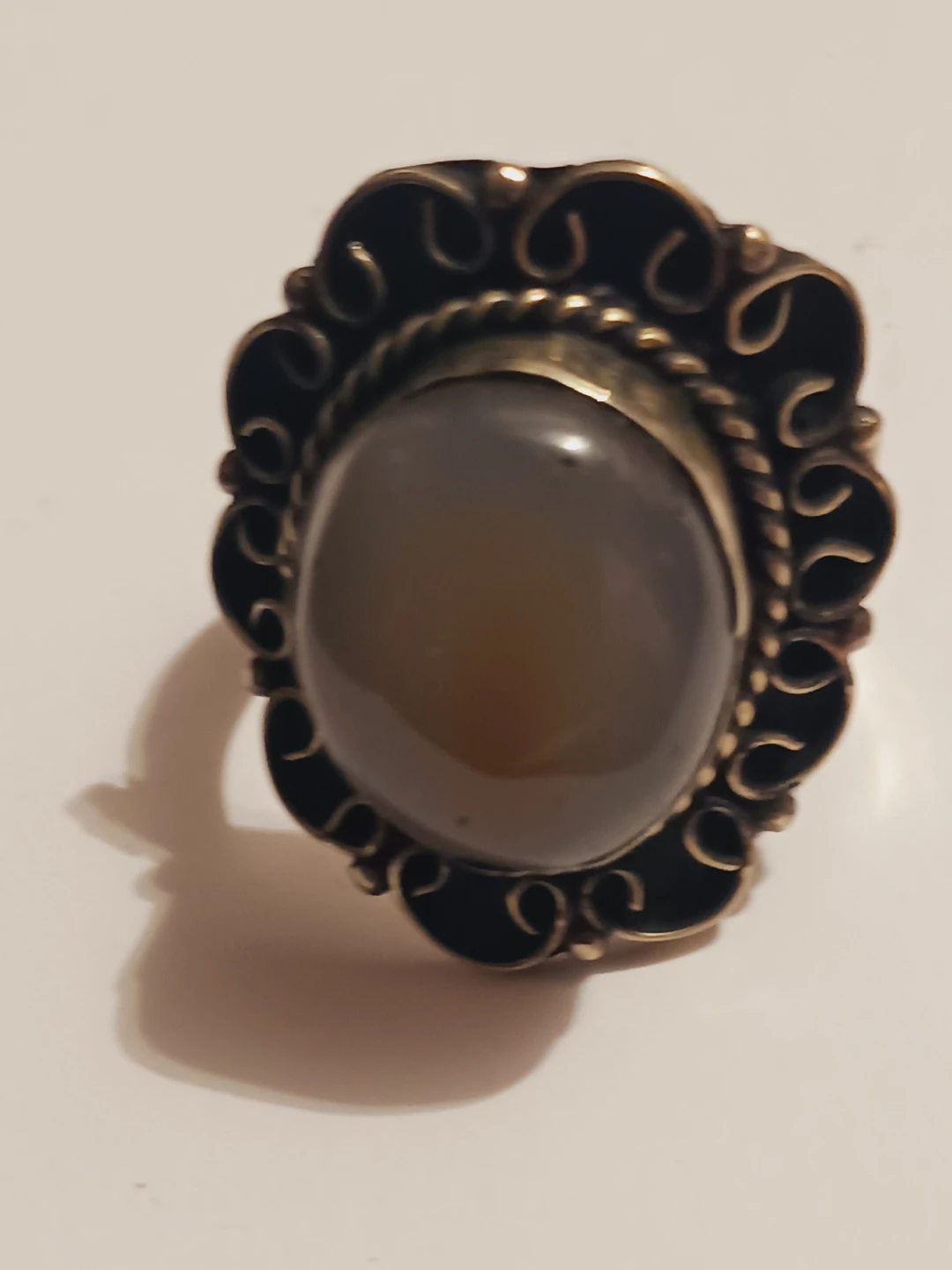 Beautiful Massive Moonstone Ring. Size 9. - photo 2