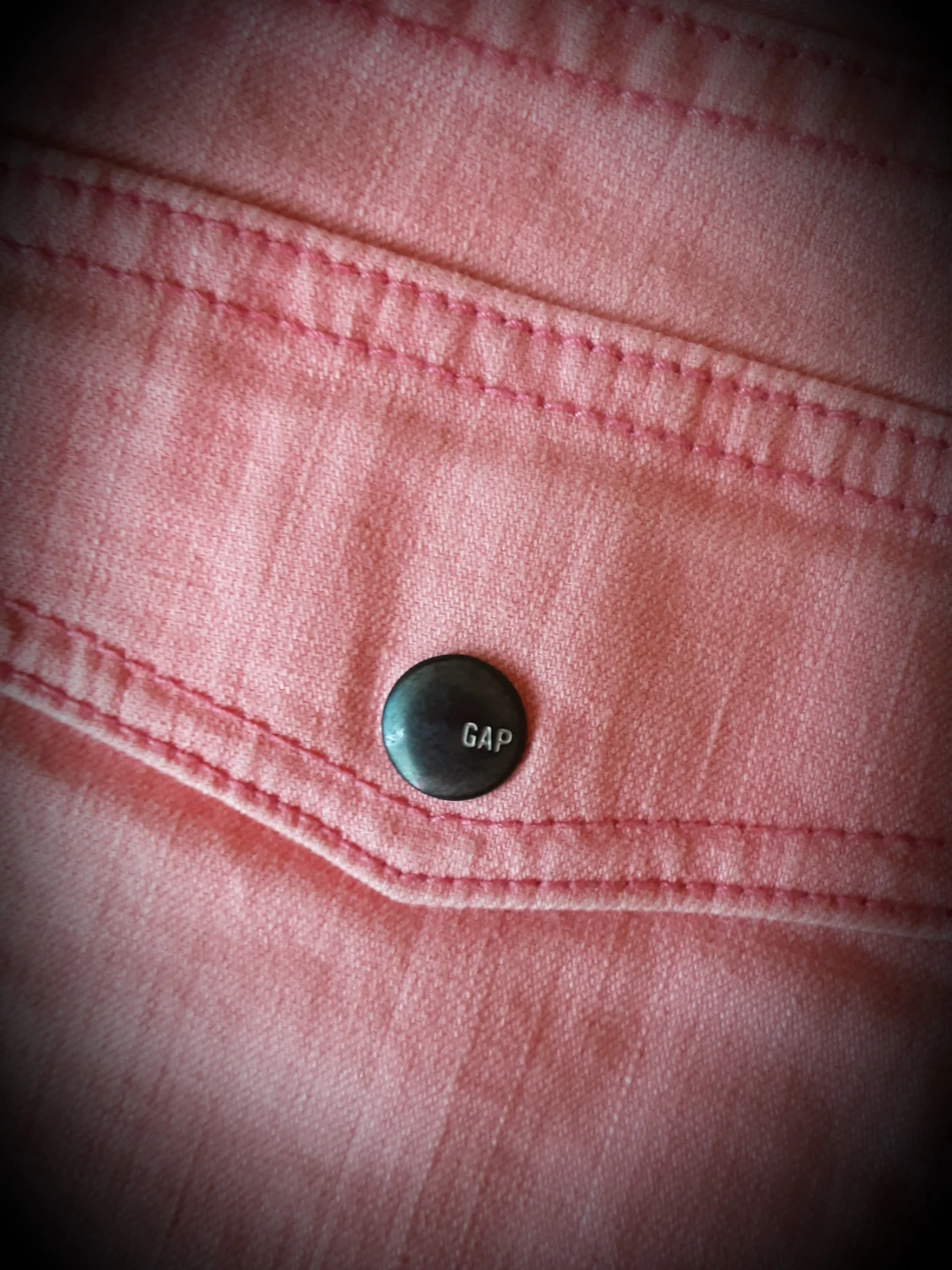 GAP Stretch Pink Denim Shorts - photo 4
