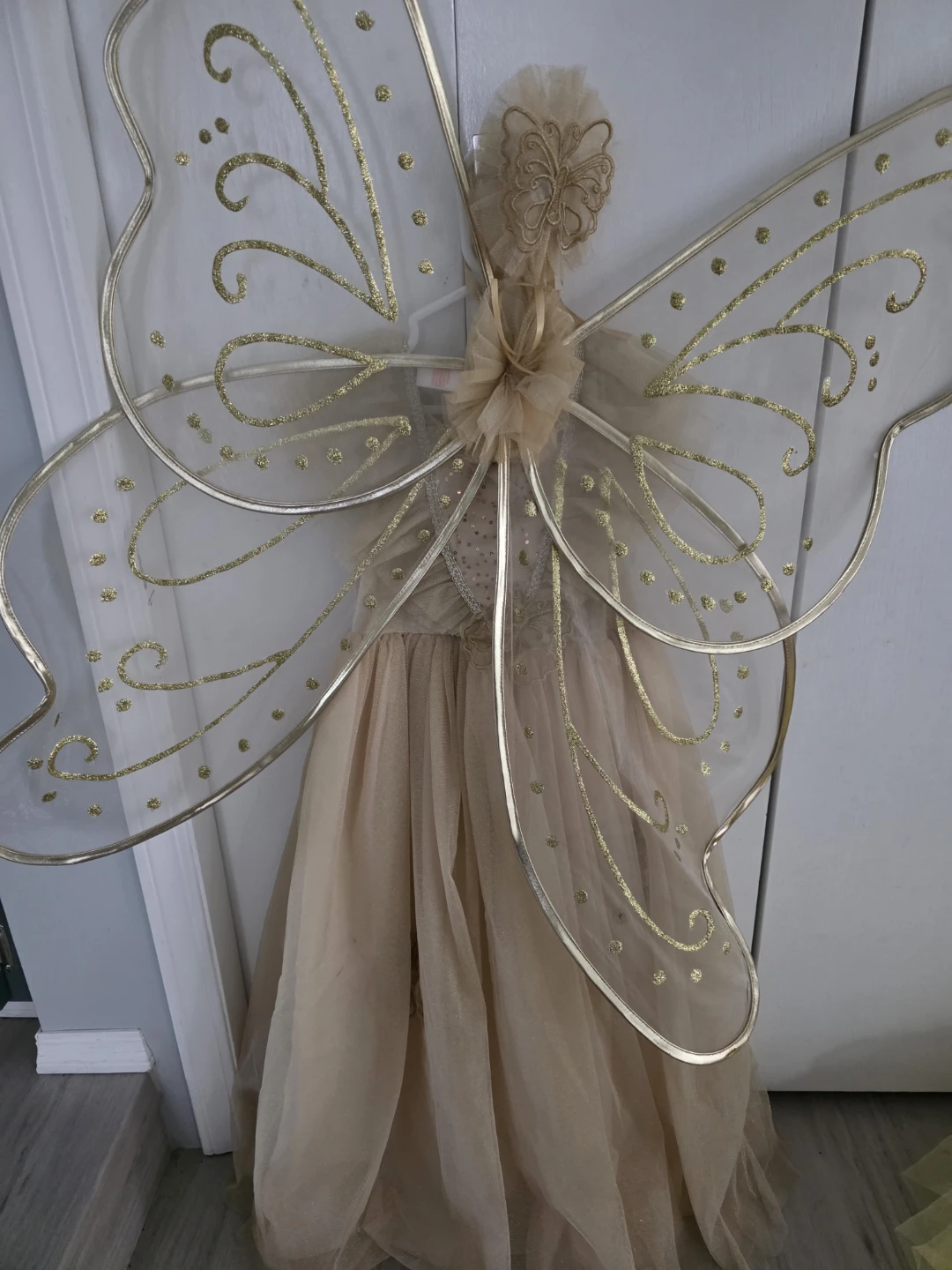 Fairy Costume Dress with Wings - photo 2