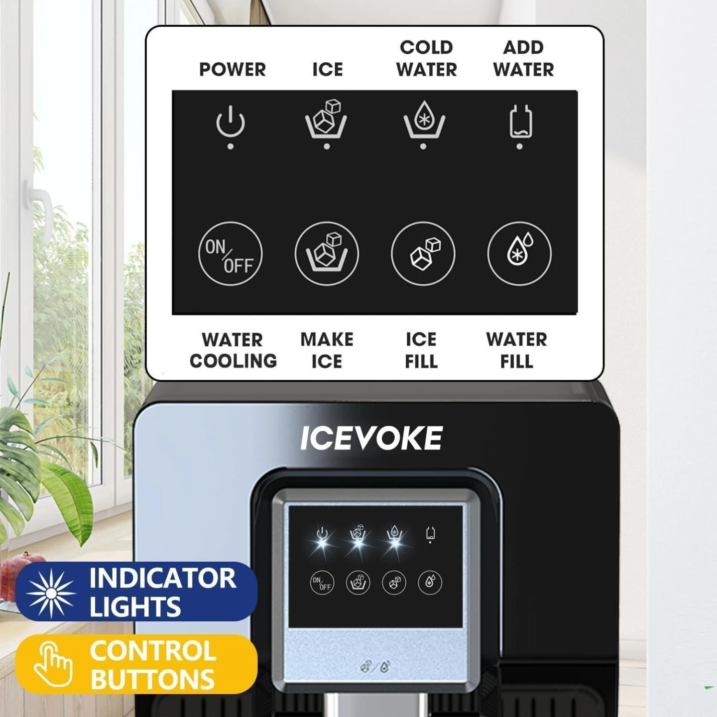 ICEVOKE Water Cooler and Ice Maker - photo 4