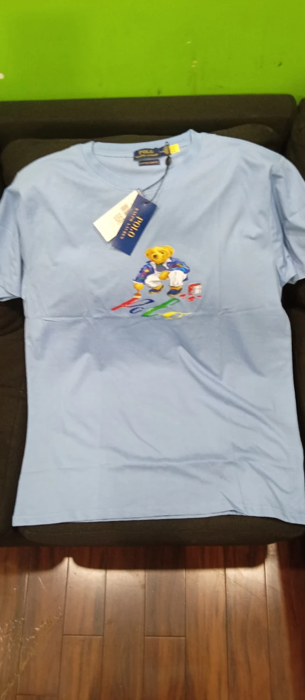Polo Ralph Lauren Bear T-Shirt Light Blue XL - photo 4