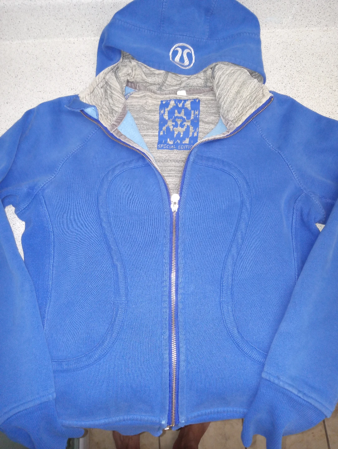 Lululemon Special Edition Blue Hoodie