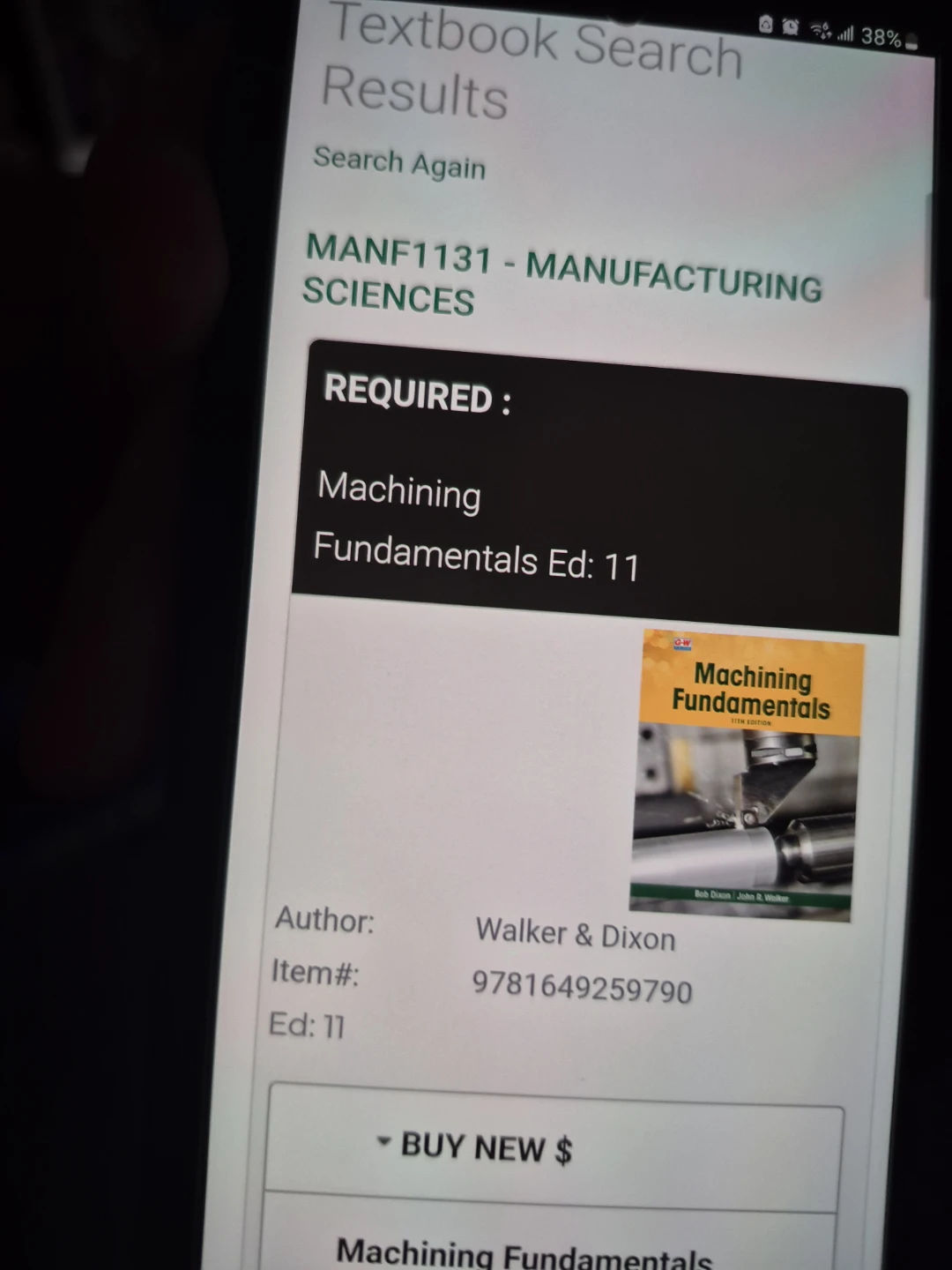 **WANTED ** Machining Fundamentals 11th Edition Textbook - photo 2
