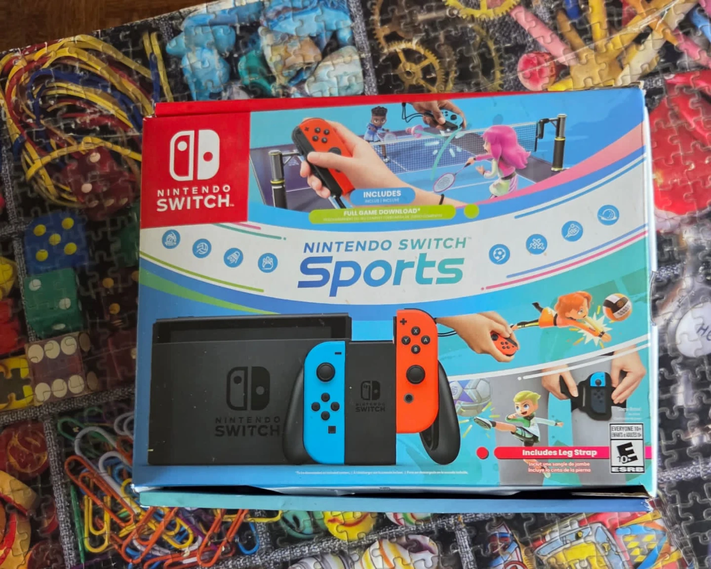 Nintendo Switch Sports Bundle with Joy-Cons and Leg Strap