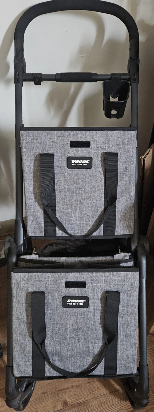 Voom Cart foldable shopping trolley
