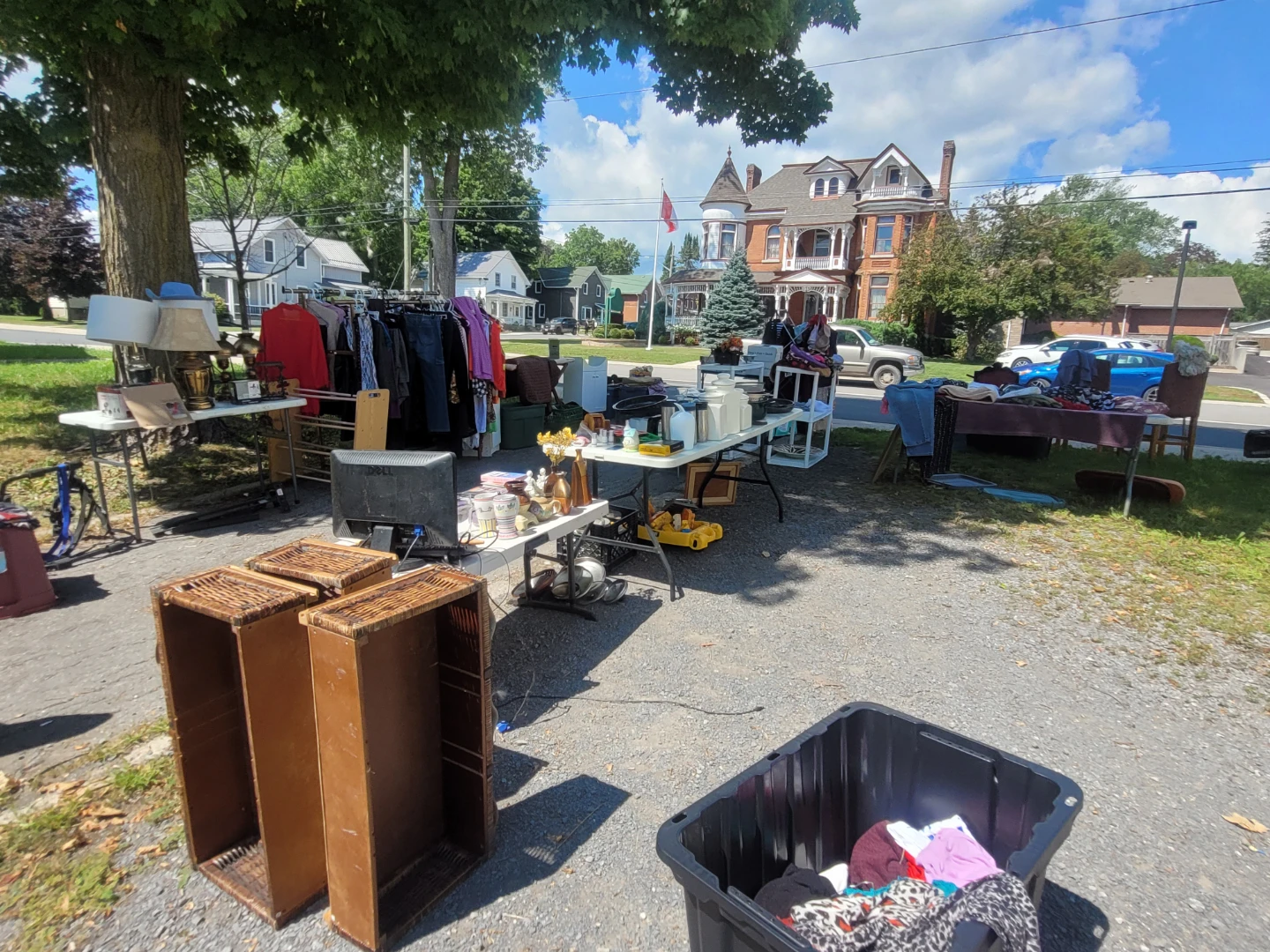 Big yard sale -last yard sale