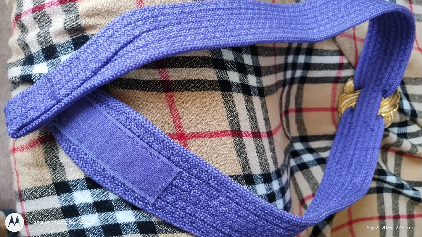 🏈 Purple Belt with Gold Buckle - photo 4