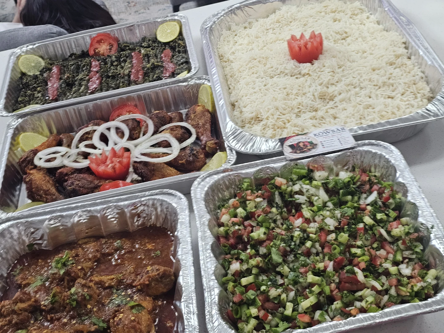 Afghani Catering Food Trays - photo 3