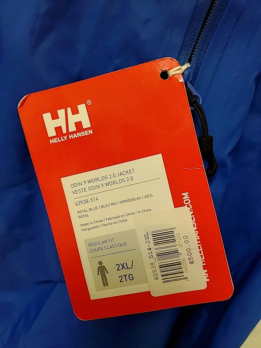 Helly Hansen Odin 9 Worlds 2.0 Jacket - Royal Blue - photo 3