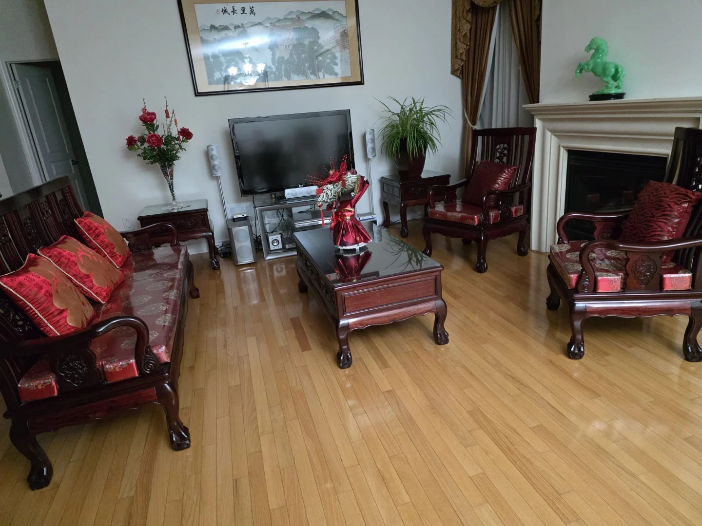 Chairs and tables only - Solid Wood Traditional Chinese Set