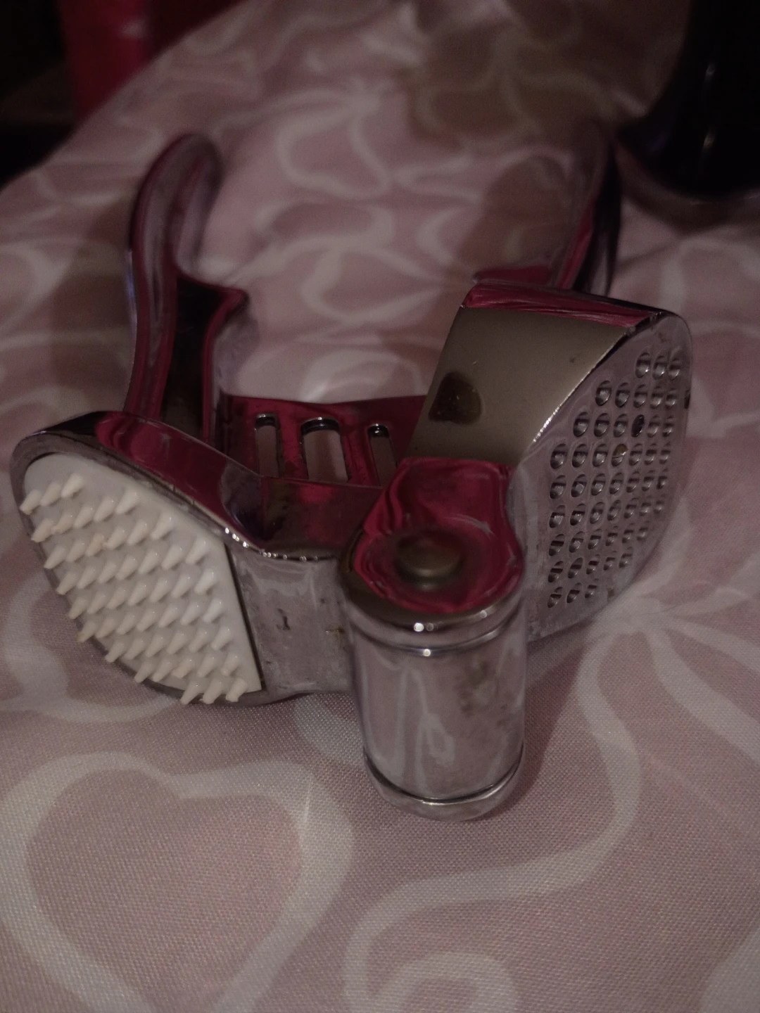 Chrome Garlic Press - photo 3