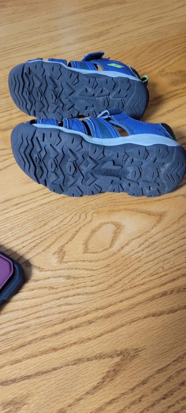 Skechers Boys Sandals Blue and Green - photo 4