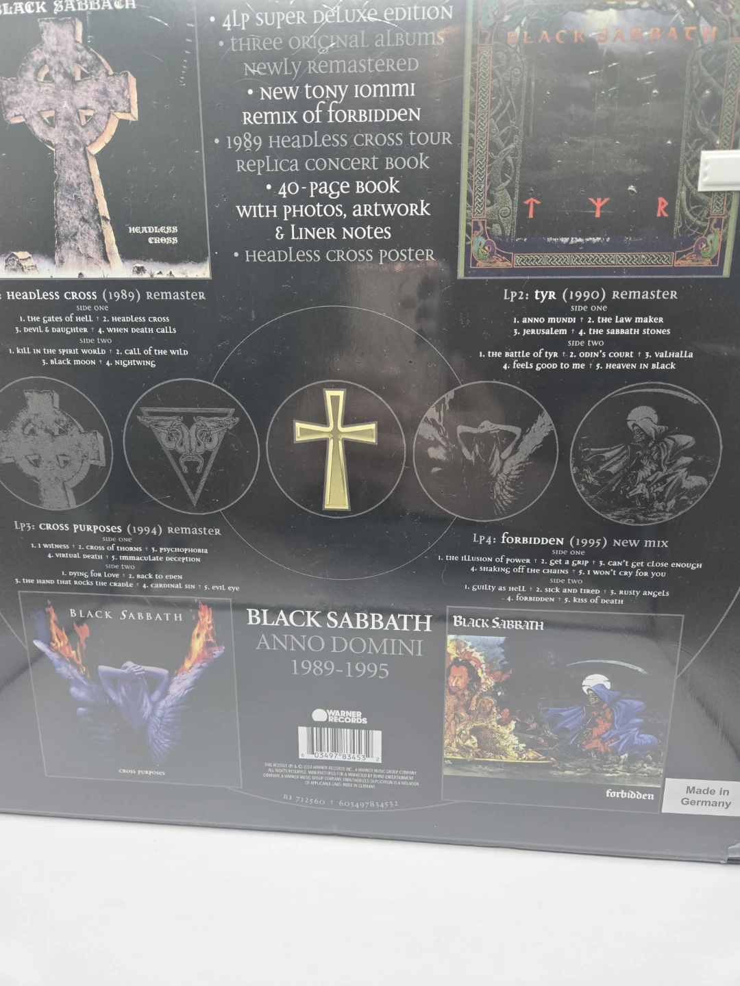 Sealed Brand New Black Sabbath , Anno Domini 1989-1995 - photo 2