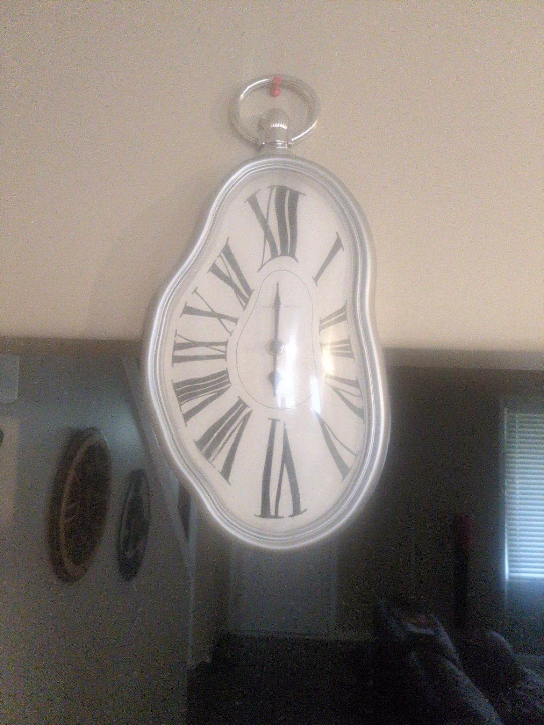 Dali Style Melting Wall Clock