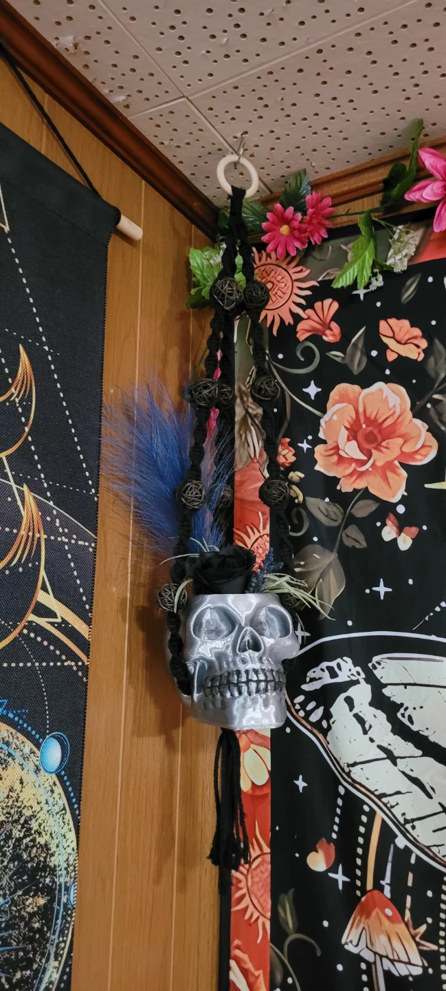3D Printed Skull Hanger