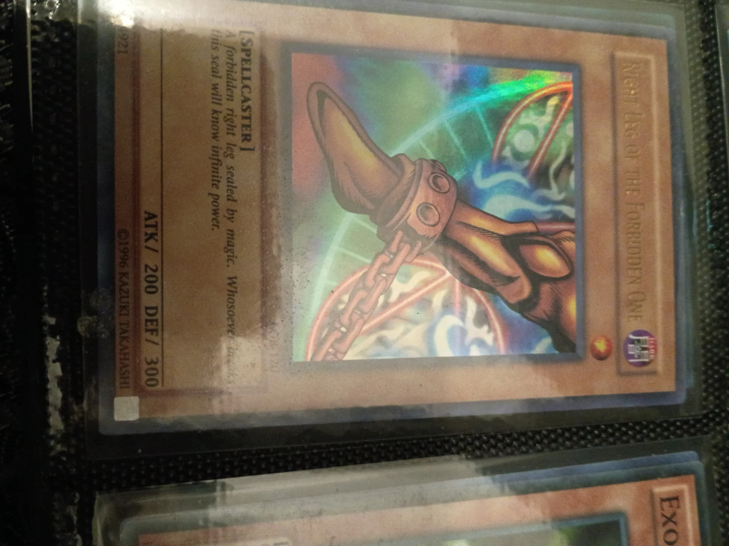 Right Leg of the Forbidden One Yu-Gi-Oh🏈 Card