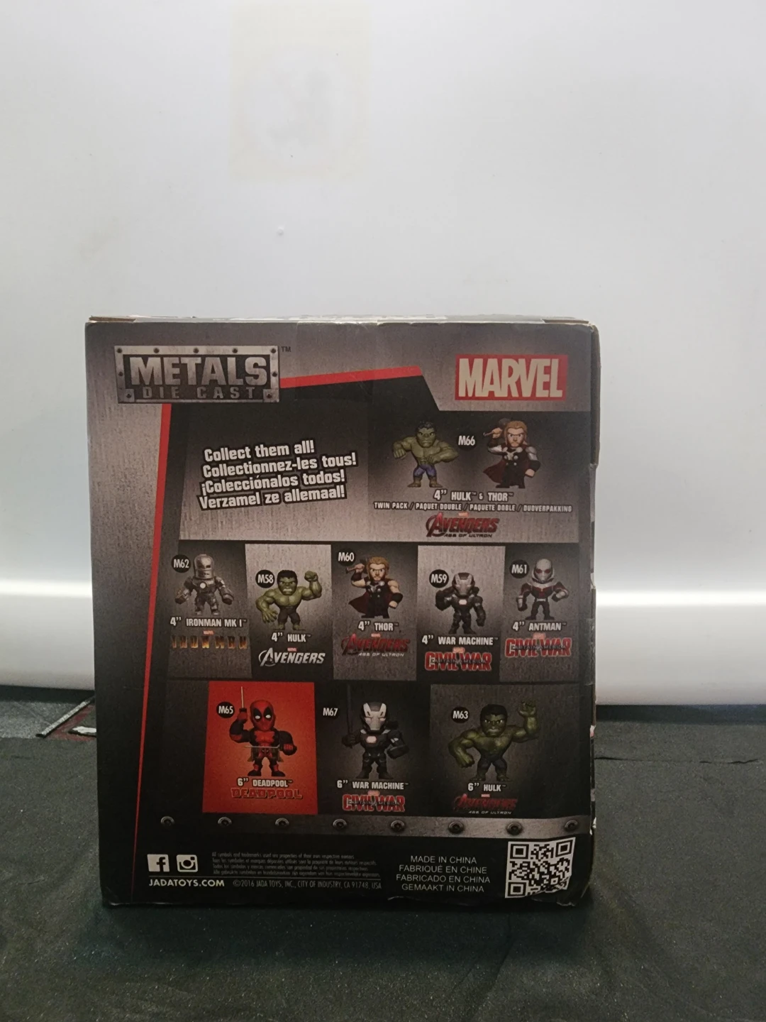 Jada Toys Metals Die Cast Marvel War Machine M59 - photo 3