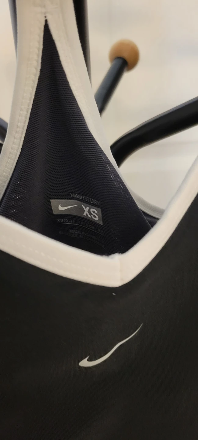 Nike FIT DRY Tank Top Black/White XS - photo 2
