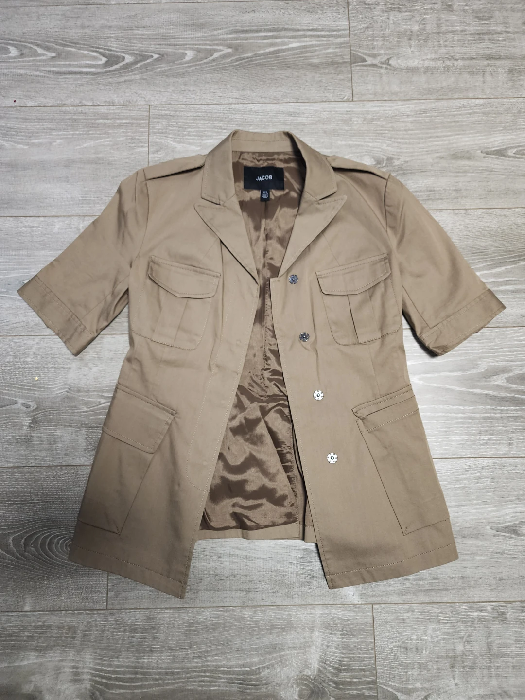 Jacob Short Sleeve Utility Jacket