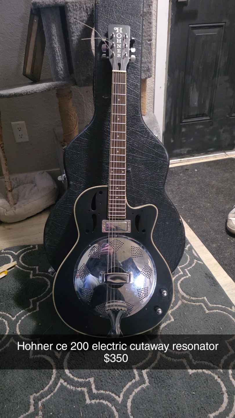 Hohner CE 200 Electric Resonator Guitar - photo 2