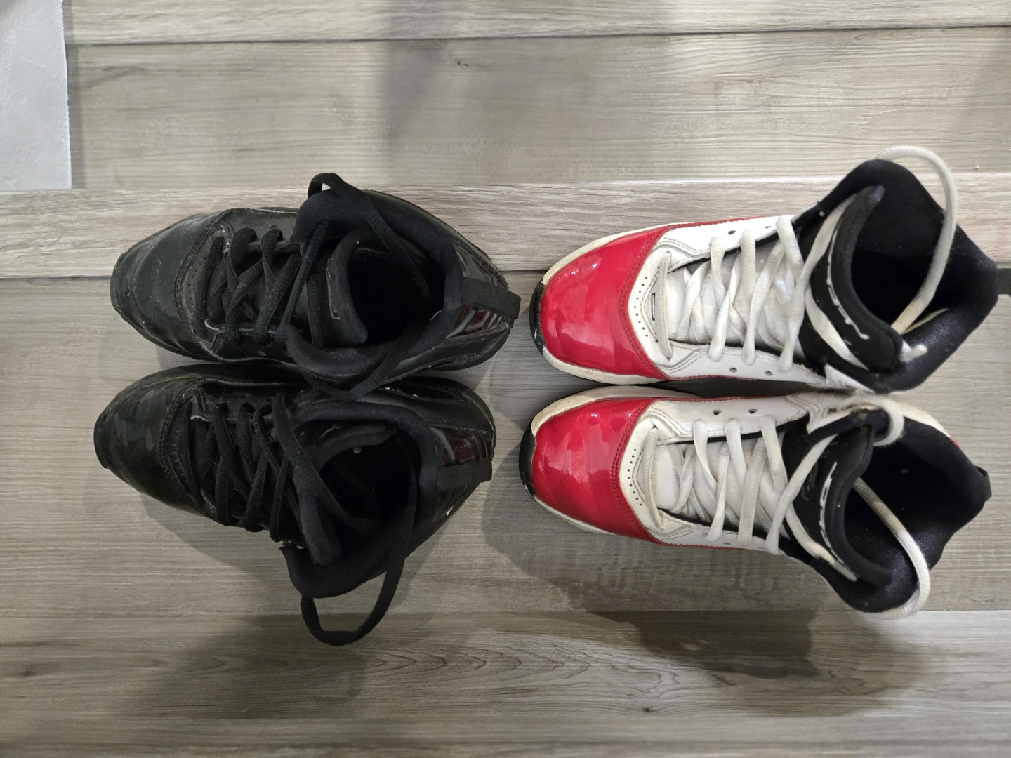 Two Pairs of Nike Jordan Kids Shoes Size 12C - photo 2