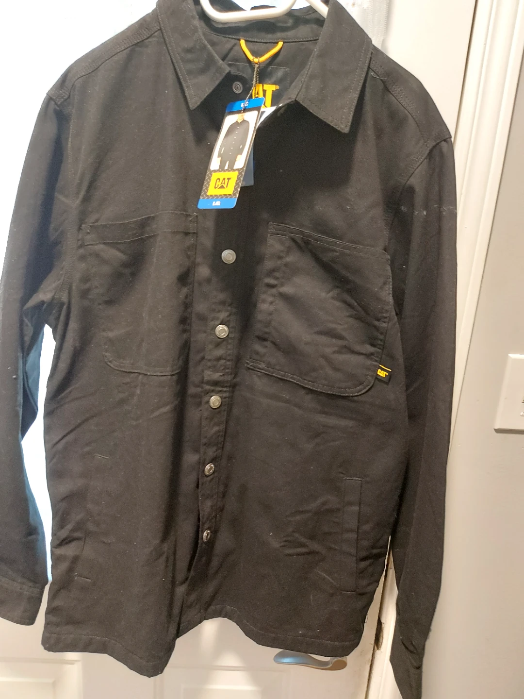 CAT Black Work Shirt Jacket - photo 5