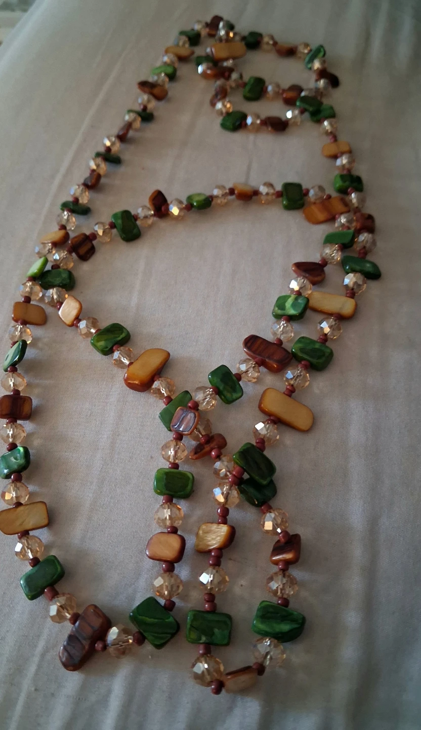 Jewellery bundle: ring, beaded bracelet, and necklace - photo 4