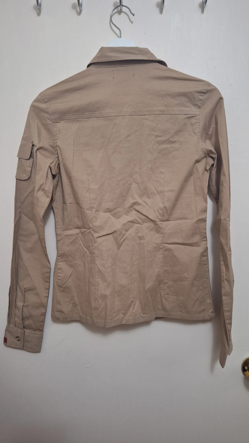 Atomic Kitty Tan Combat Style Jacket - photo 2