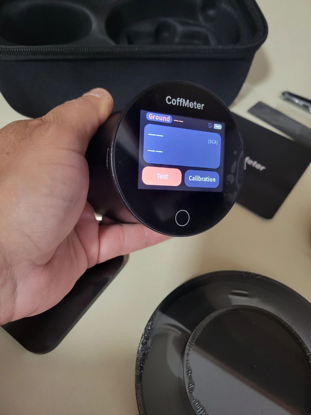 CoffMeter A1 portable coffee roast degree analyzer / NEW - photo 4