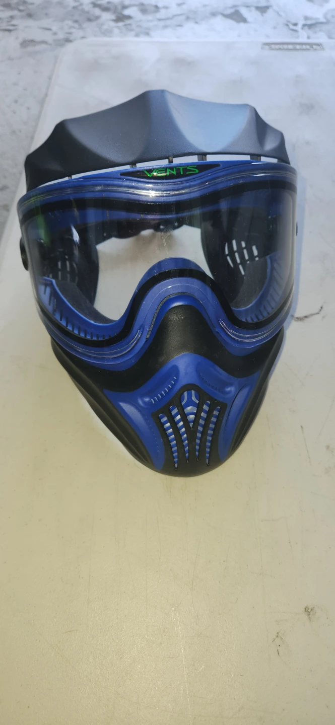 Vents Paintball Mask Blue and Black - photo 2