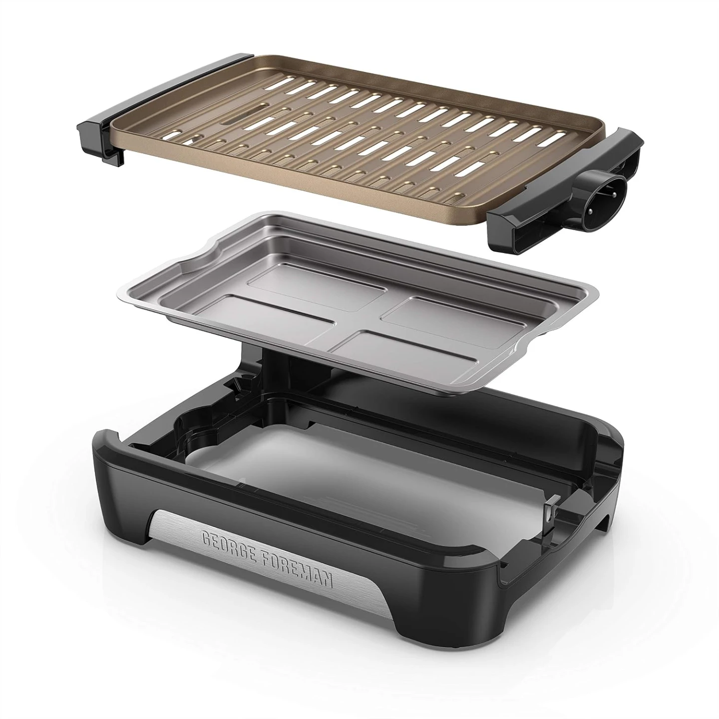 NEW_George Foreman Smokeless Grill Family Size - photo 2