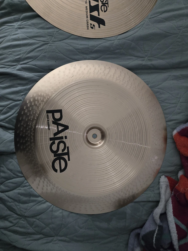 Paiste PST 5 16 inch Medium Crash and China Cymbals - photo 3