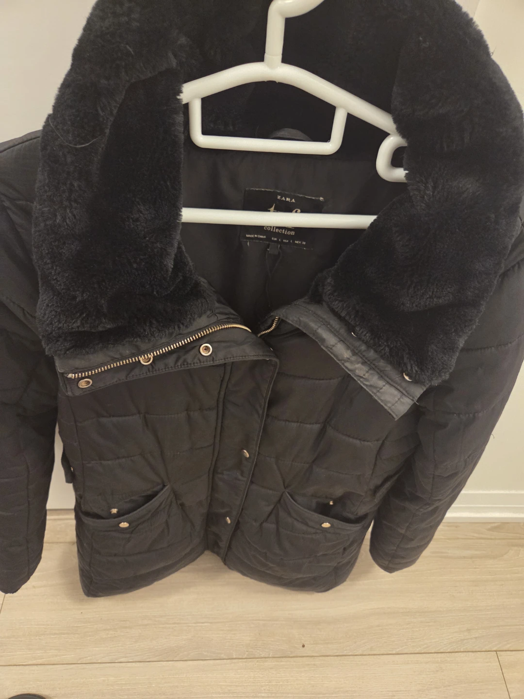 Zara TRF Collection Black Quilted Jacket - photo 2