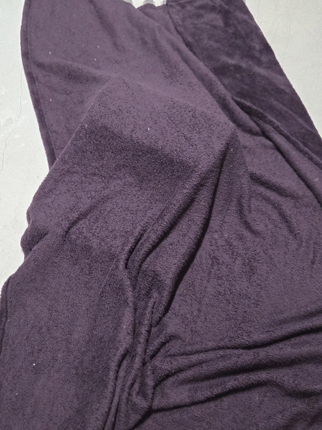 Plush Purple Fleece Throw Blanket - photo 5