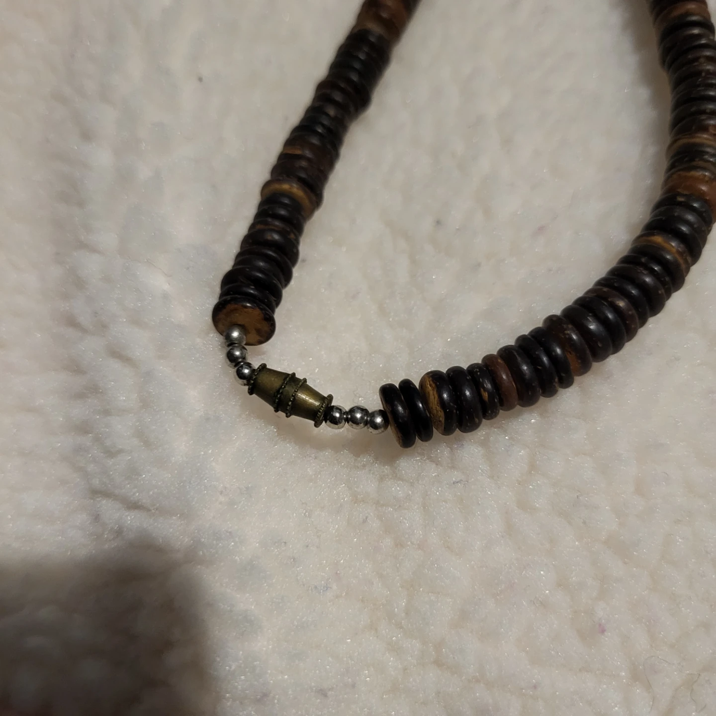 Wooden Bead Statement Necklace - photo 2