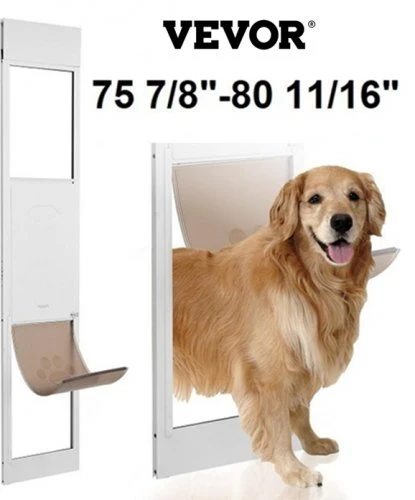 Sliding Glass Door Pet Door- Size Medium